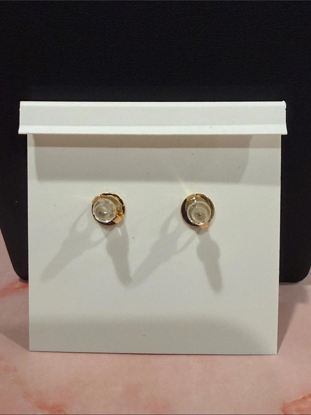 Tory Burch | Gold Plated and Silver Icon Stud Earrings | Small